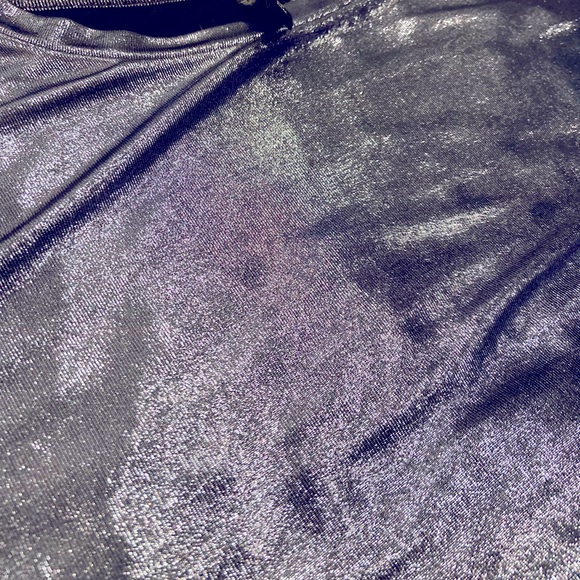 H&M Blue Metallic Tshirt - Picture 5 of 5